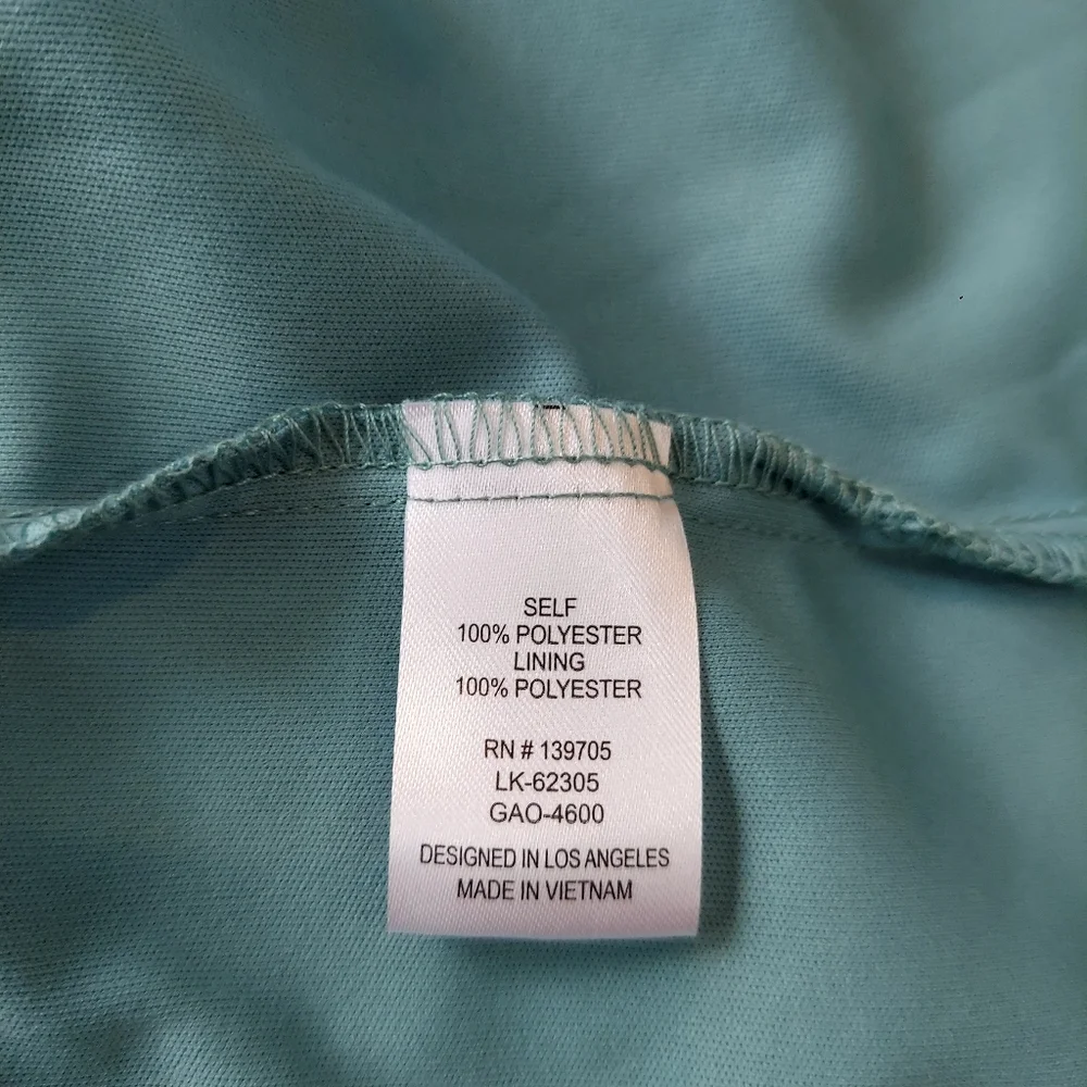 NWT Emerald Sundae Seafoom Green Pom Pom Mini Dress Sz M - Picture 11 of 16